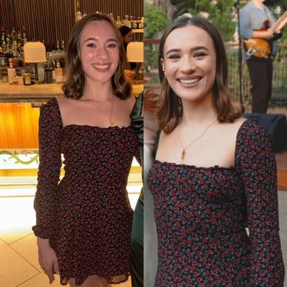 Reformation Gretel Dress Sz 0 - Picture 15 of 15